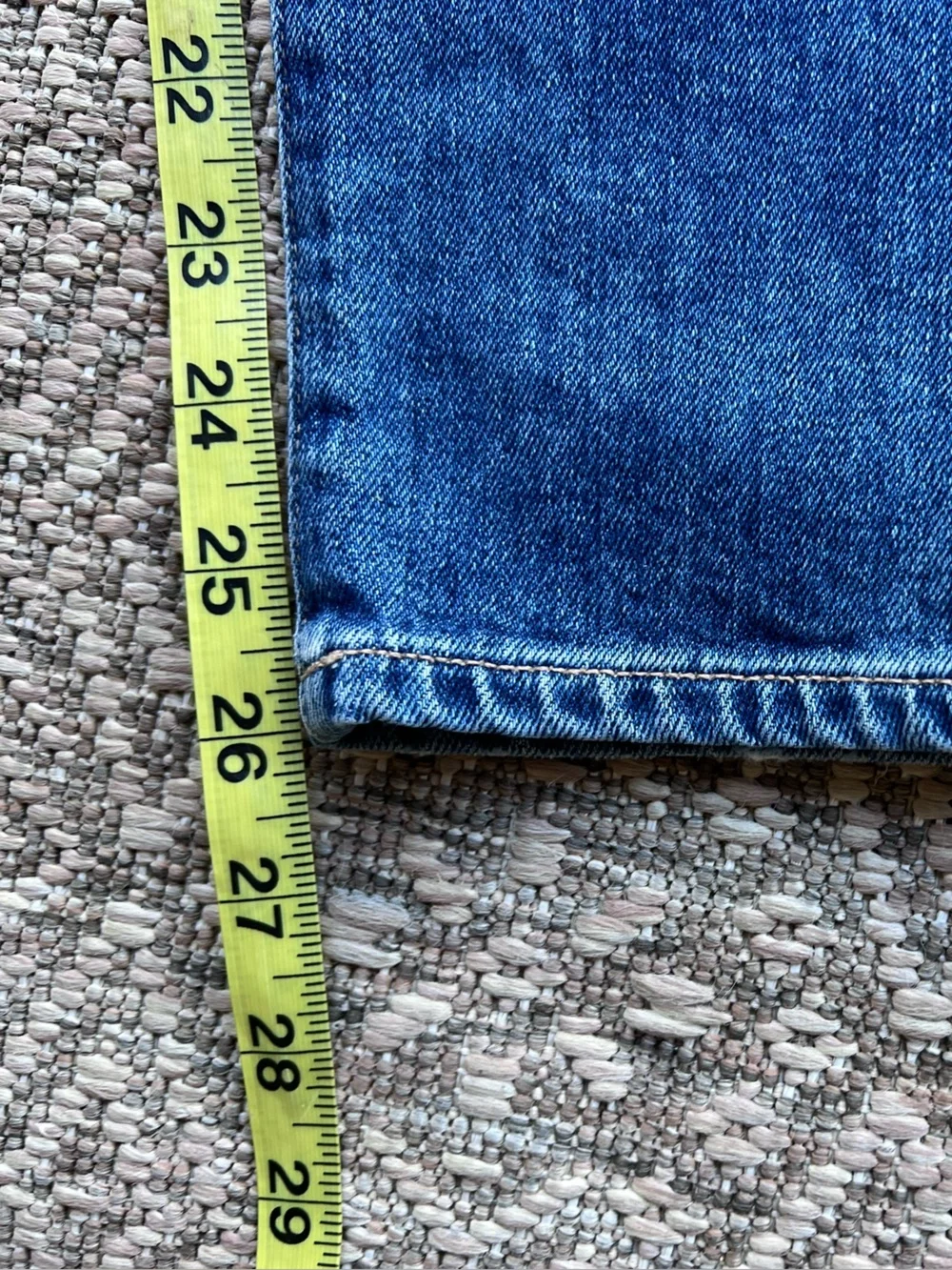 Citizens of Humanity Olivia Slim Ankle Jeans 27 High Rise Blue Denim